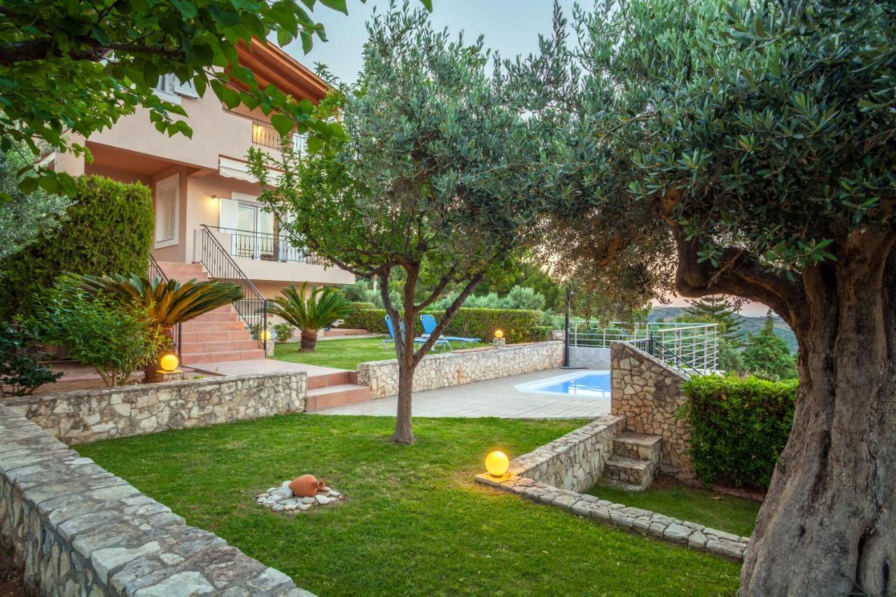 Rodhiá Panorama Traditional House With Private Pool מראה חיצוני תמונה