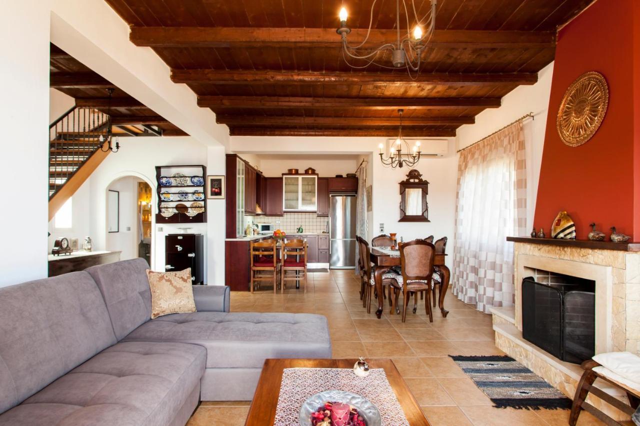 Rodhiá Panorama Traditional House With Private Pool מראה חיצוני תמונה